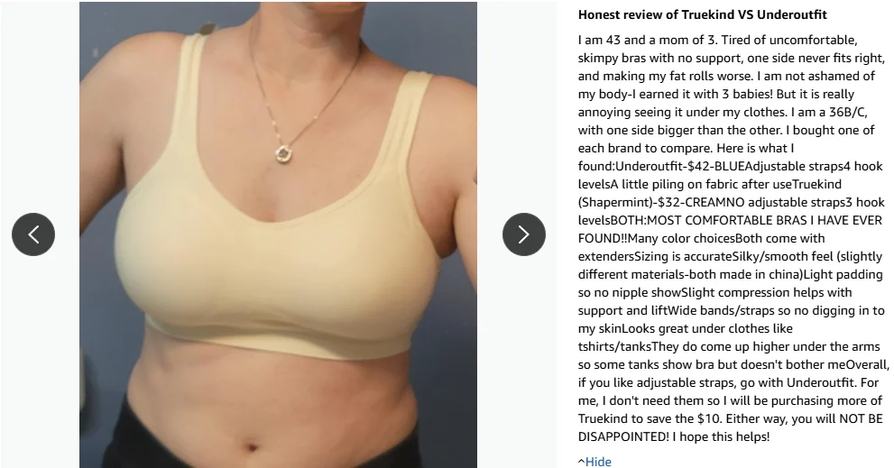 Are Underoutfit bras true to size?