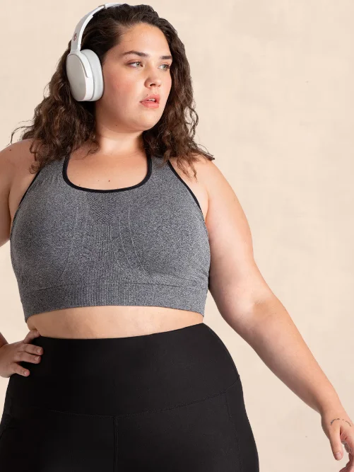 6. Triangle Comfort Sports Bra