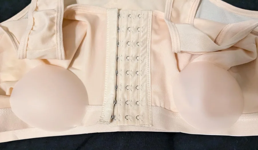  IROCUE Full-Coverage Wireless Back Support Bra