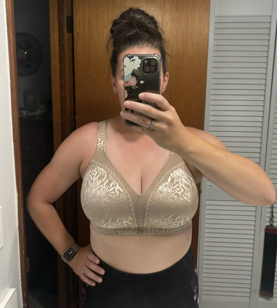 Wingslove Women's Full Coverage Non-Padded Comfort Minimizer Wire-Free Bra Plus Size
