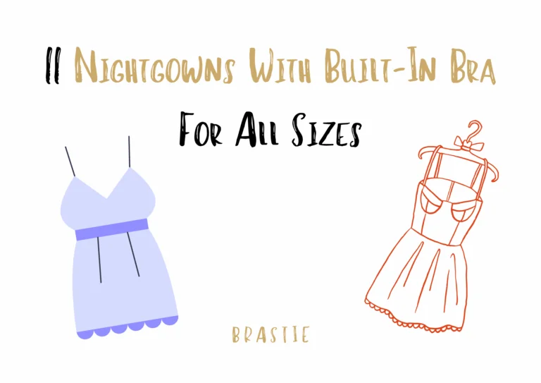 Nightgown With Built-In Bra