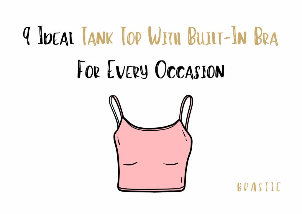 Tank Top With Built In Bra