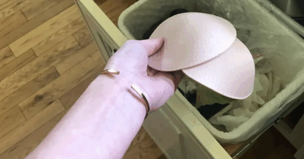 Can I use bleach on white pads? 